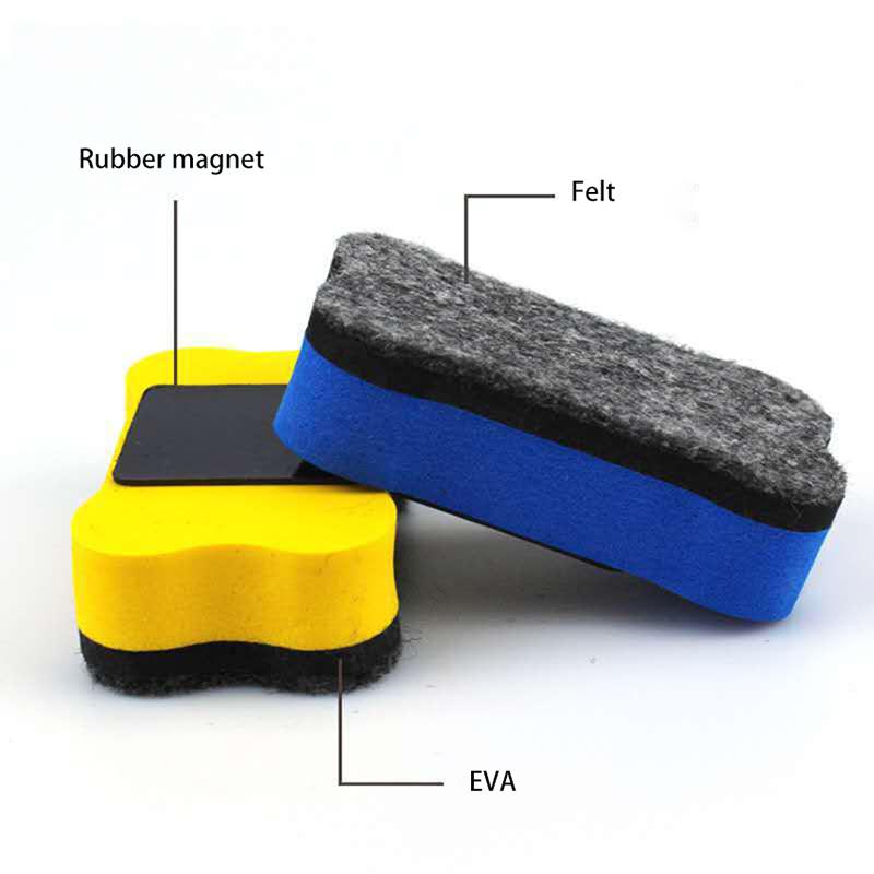 Magnetischer Radiergummi, Reinigungsmittel für Whiteboards, knochenförmig, für Büro, Schule, Schreibwaren, Adsorptions-Tafelreiniger