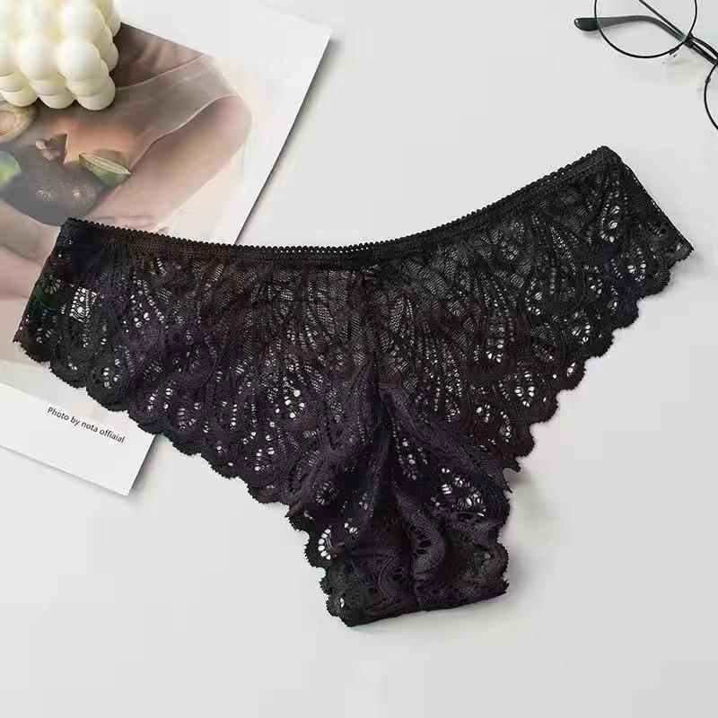 New Women's Lace Panties Sexy Sports Low-rise Seamless Briefs Women's Thongs
