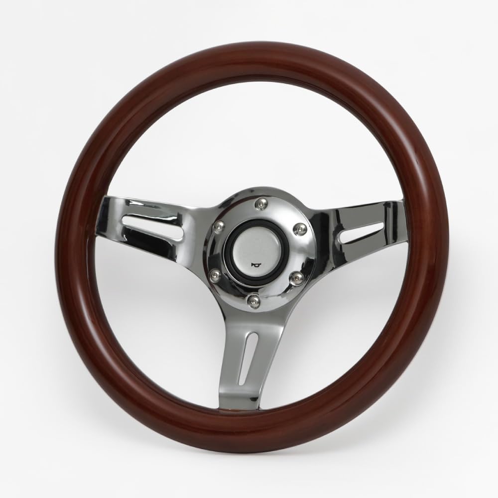 

Deporacing 29mm Real Wood Steering Classic Type Wheel, [N29W]