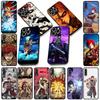 Phone Cover for Apple iPhone 13 12 Mini XS 11 Pro Max 7 8 Plus XR SE 2022 2020 SE3 Case Gaara Narutos Uchiha Sasuke Casing