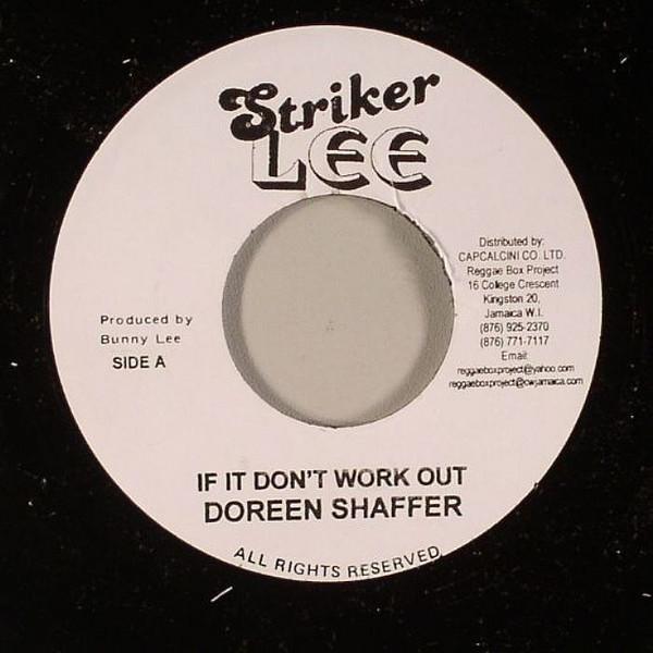 

7-дюймовая пластинка DOREEN SHAFFER DENNIS ALCAPONE If It Dont Work Out I Wont Tell NONE Striker Lee Ямайка Регги Ска Даб Б/у