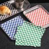 Fanshun Checkered Greaseproof Food Wrapper Paper