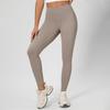 Womens High Waist Tummy Control Yoga Leggings Double-sided Brushed Fitness Pants Running Gym M193