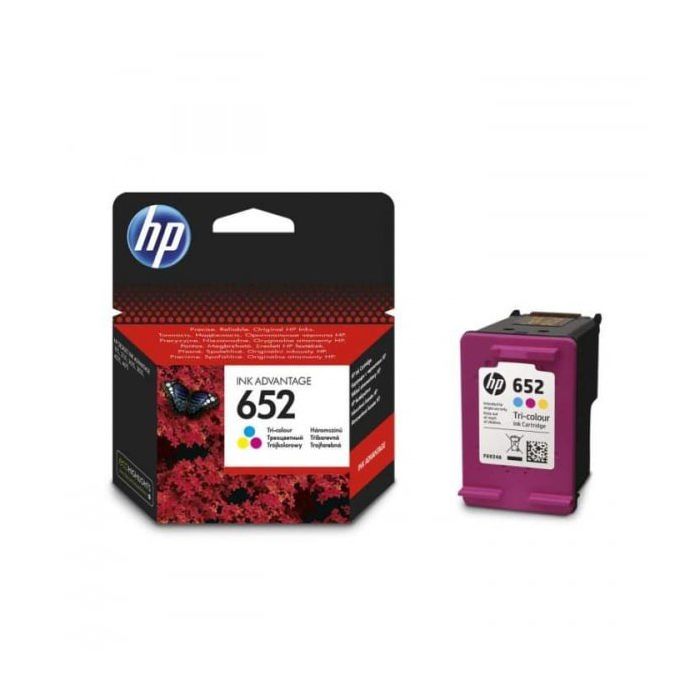 Inkoustová kazeta HP 652 Barva pro Deskjet Ink Advantage - Balení 1 ks - Až 200 stran ISO/IEC 24711
