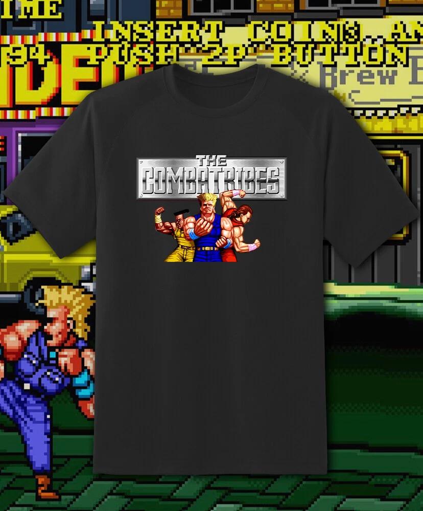 Men s and Women s T-shirts The Combatribes Video Game Retro Arcade Game XXL