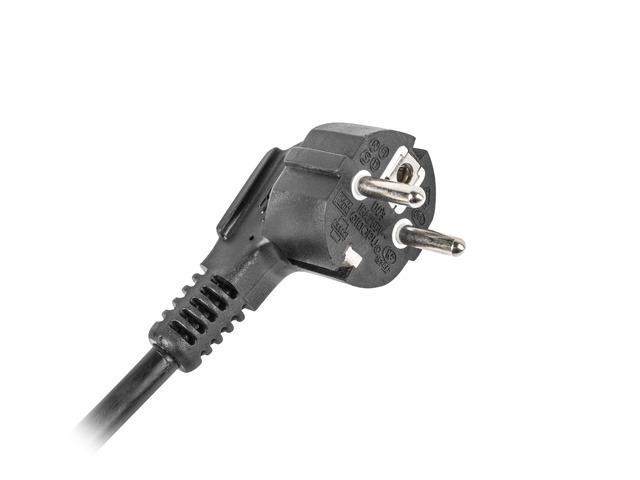 Servers Lanberg  Power Distribution Unit (PDU) 19" 1U 16A 2m 8x French Outlets | PDU-08E-0200-BK