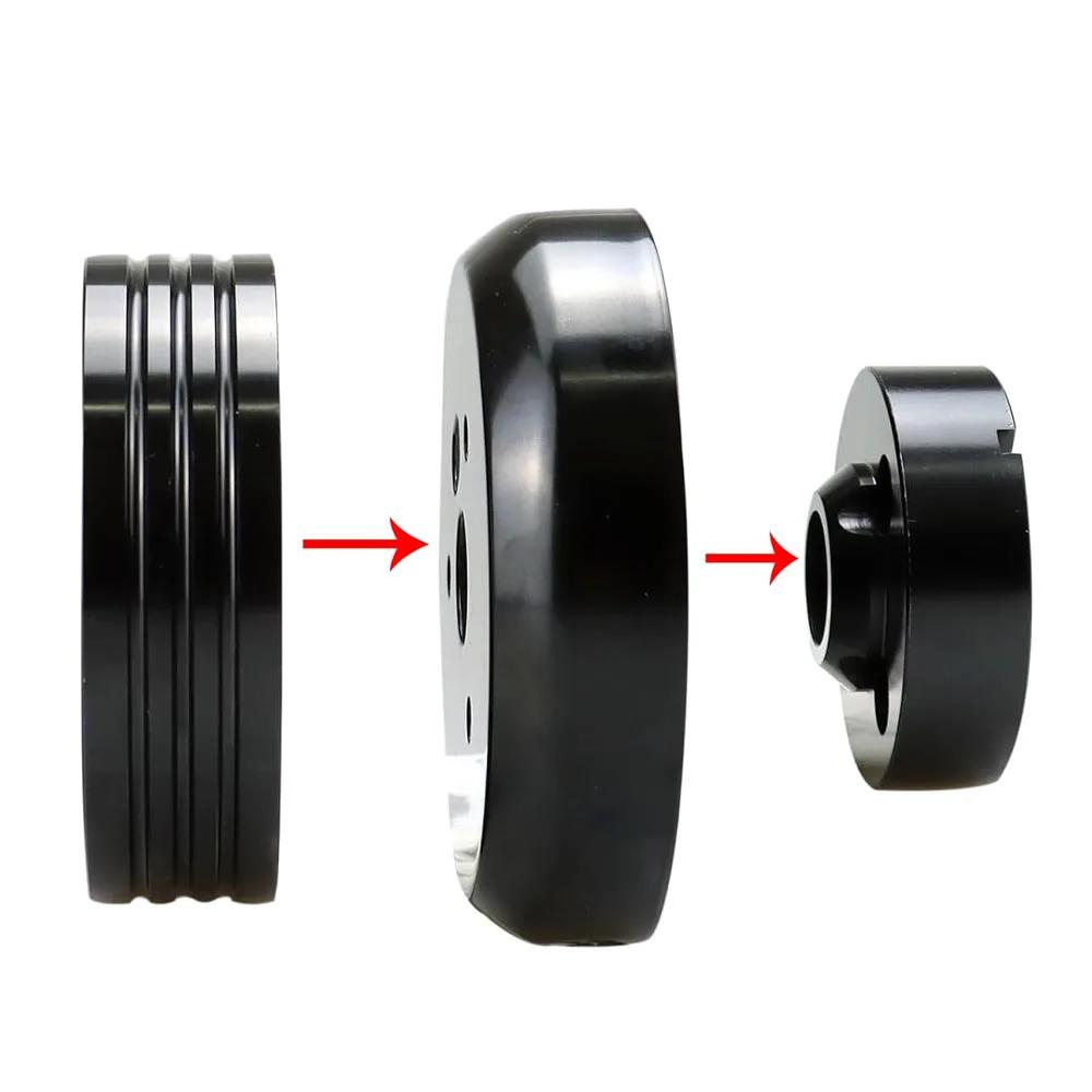 Car 5 & 6 Hole Billet Steering Wheel Hub Adapter For Chevrolet Car Steering Wheel Polished Hub Adapter Modification Accessories