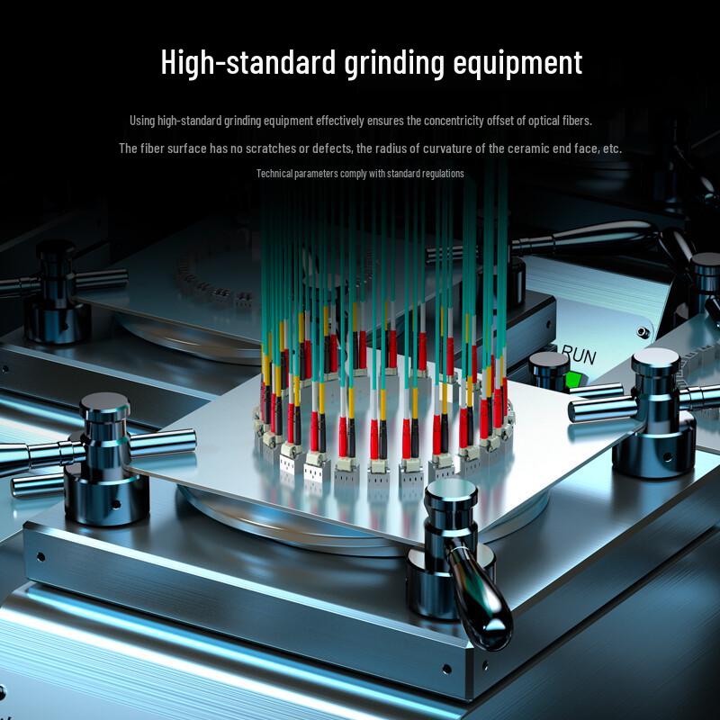Shengwei OM3 10 Gigabit LC-ST Multimode Dual-Core Fiber Optic Patch Cable