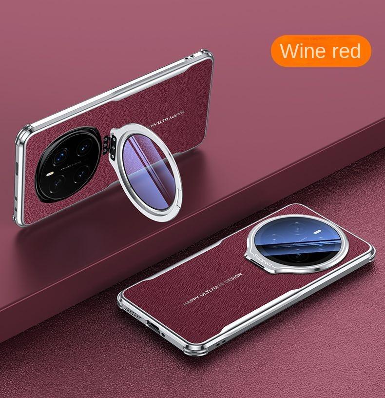 For Huawei Honor Magic 7 Pro Case Luxury PU Leather With Stand Shockproof Lens Protective Back Cover Case For Magic 7 7Pro Shell