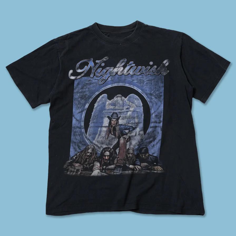 

Hot Vintage Nightwish Band Tour Concert Black All Size Shirt Gift For Fan PP223 Unisex T-Shirt XXXL