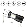 2 in 1 COB LED Portable Lantern Flashlight Foldable Impact Resistant Hiking Light Waterproof Camping Light