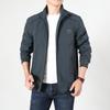 Spring and Autumn New Outdoor Sports Fleece Thickened Thermal Jacket Jacket Men's Youth Large Size Stand-up Collar Casual Clothing