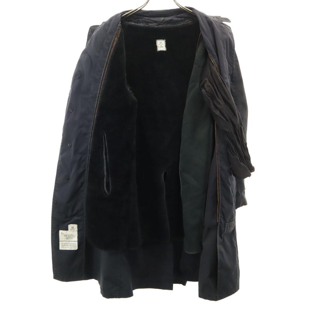 US NAVY 80s Vintage DLA All Weather Coat Military Coat 32 Liner Men's Used