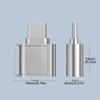 Aluminum USB Type C Memory Card Adapter Small Designs Travel Friendly Tiny Adapter Suitable for Mobile Devices