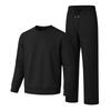 Men's Versatile 2 Piece Sweatsuit with Hooded Sweatshirt and Sweatpants for Casual Wear
