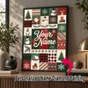 Custom Name Christmas 5D Diamond Painting Personalized Full Drill Diamond Art Kit Gift