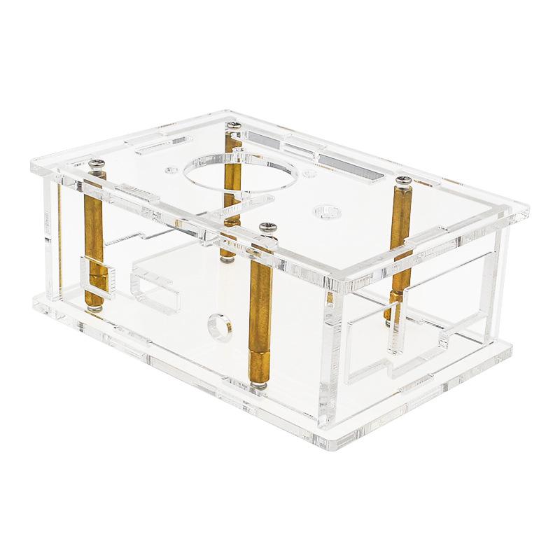 Orange Pi 3B Acrylic Case with Fan & Aluminum Heatsink