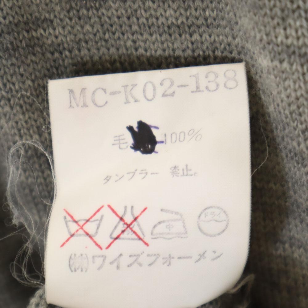 Y’s for Men 90s Made In Japan Old Long Sleeve Turtleneck Sweater Gray Men's Used