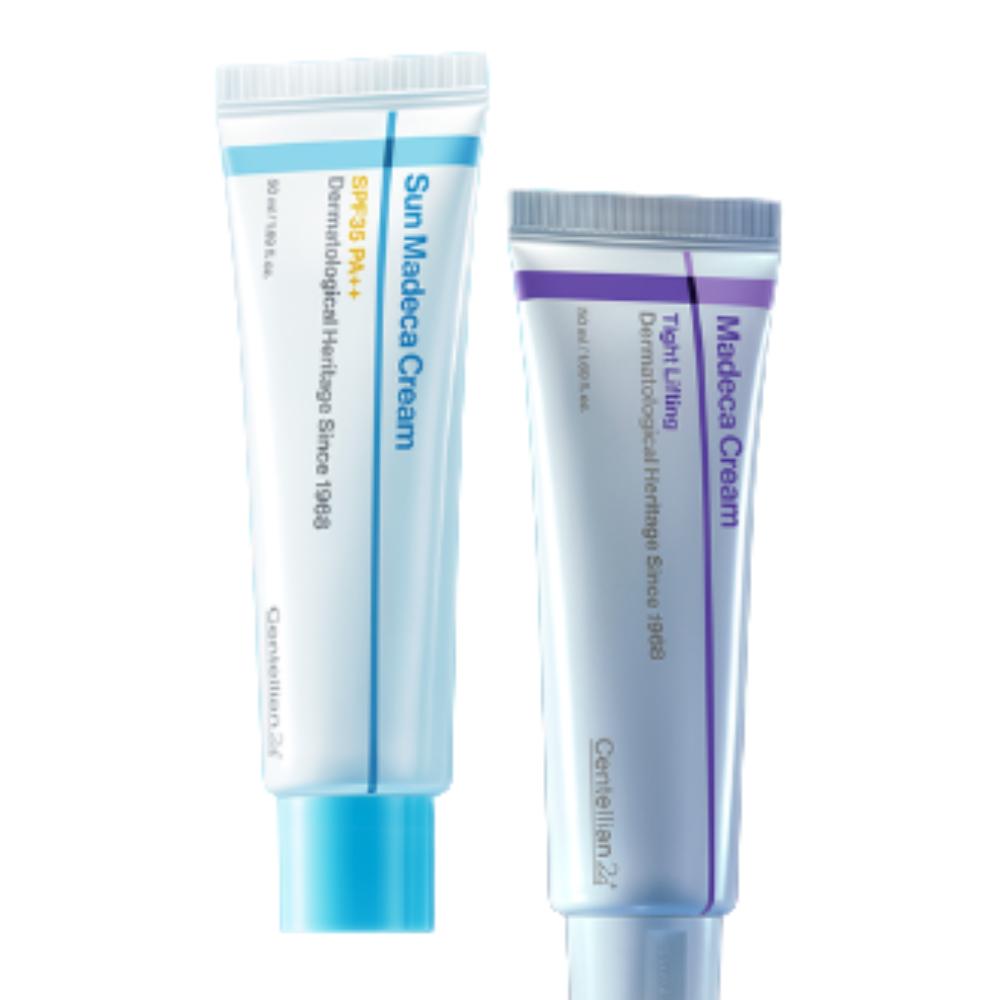 Centellian24 Madeca Cream Tight Lifting Summer Special Set (Tight Lifting 50ml + Sun Madeca 50ml), K-Beauty