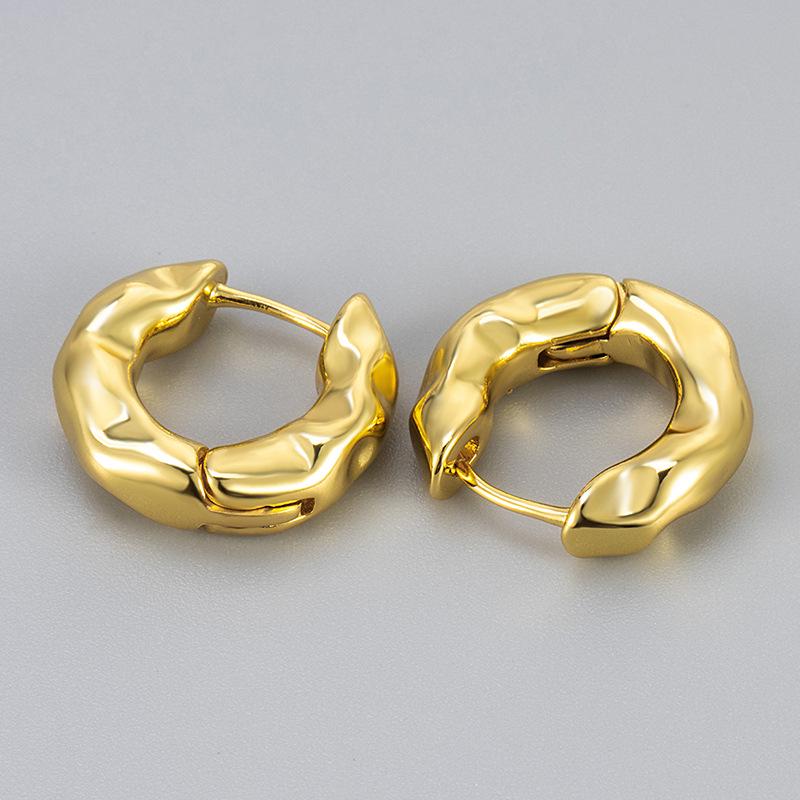 Concave-Convex Irregular Ear Cuffs: High-End Vintage Style with Girlish Charm