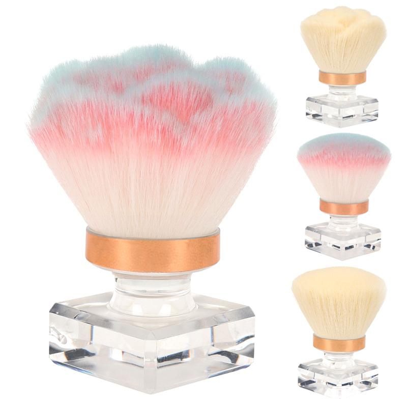 Cepillo de Uñas Para Polvo Limpieza de Polvo de Uñas Arte de Uñas Cepillos de Limpieza de Polvo Herramientas de Manicura