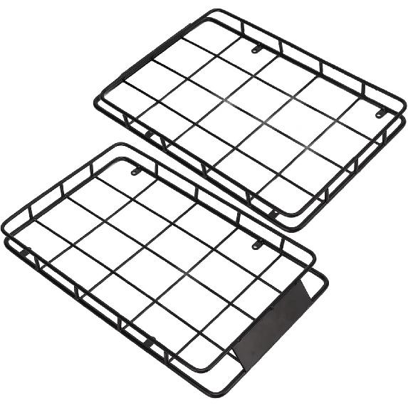 RC 1/10 Metal Roof Rack, RC Crawler Accessories High Strength RC Luggage Carrier RC Roof Rack RC Roof Luggage Rack for Axial SCX10 1/10 RC Crawler
