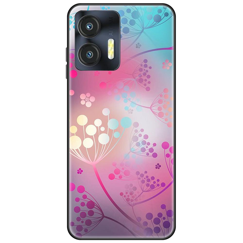 For Oukitel C35 Svart Deksel Tpu Søt Tegneserie Bakdeksel på OukitelC35 Full beskyttelse støtsikker Ultratynn bumper