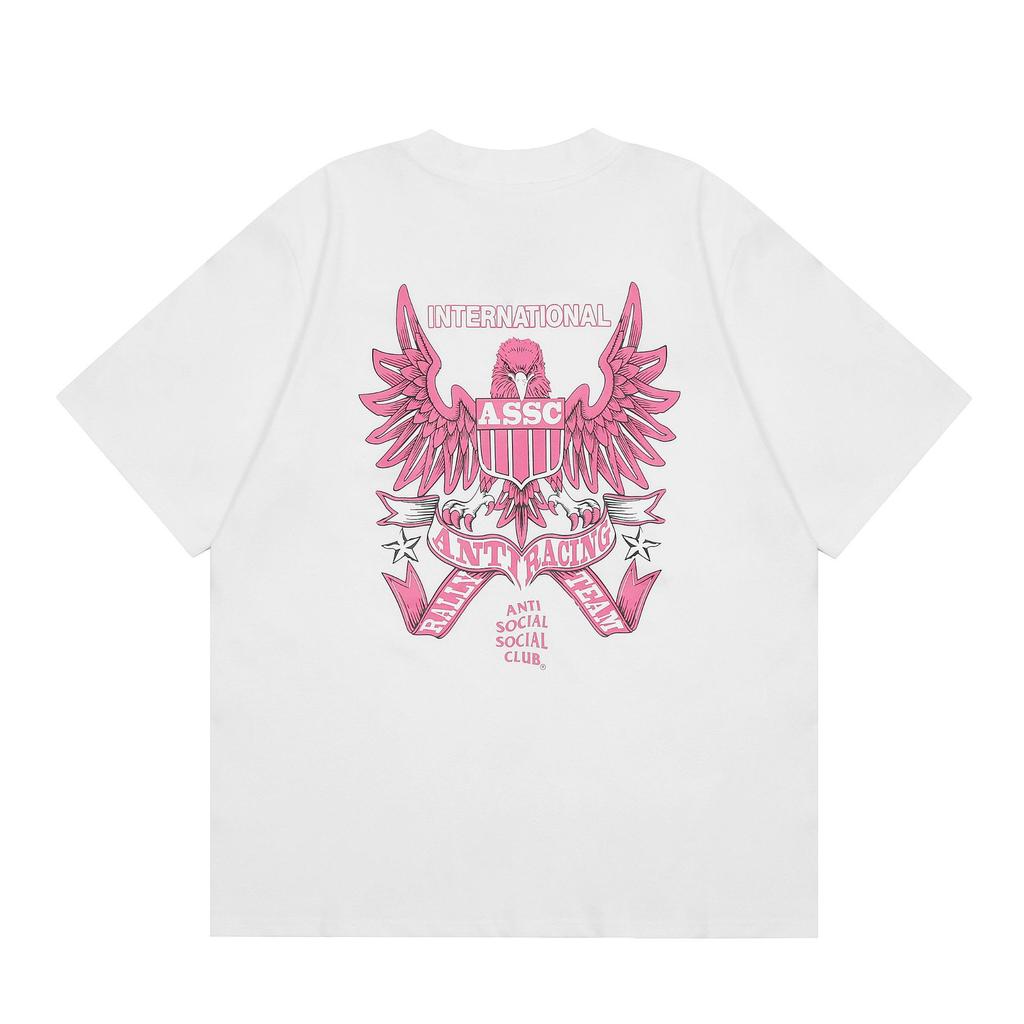 2023 summer new ASSC letter snake print new foreign trade short sleeve wholesale youth fashion T-shirt