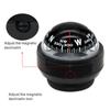 Mini Navigation Compass Camping Gear Small Compass Guide Ball For Marine Boat Vehicle Car Compass Black Car Decoration Car Parts