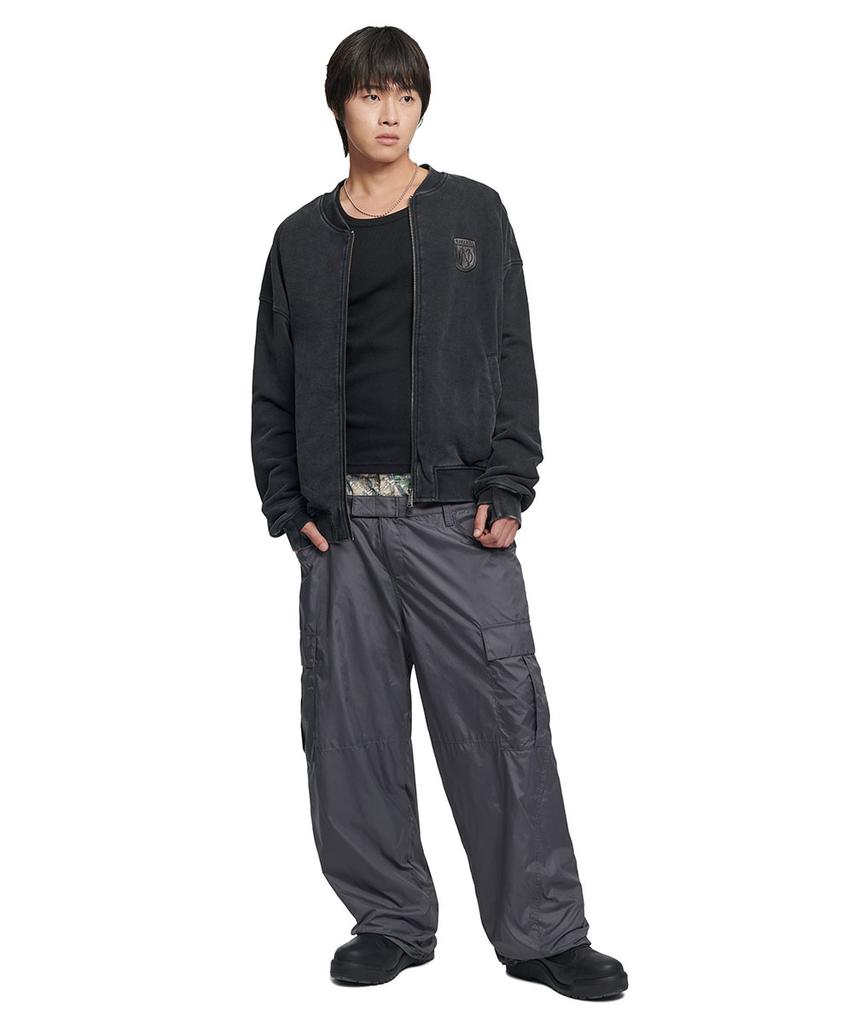 Nomaenyueol Nature Camo Layered Pants - Charcoal