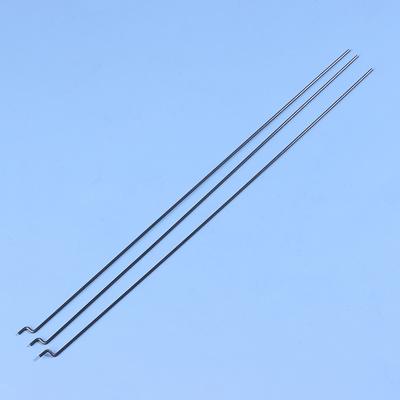 10ks Z-Typ Servo Táhlo Průměr 1,2 mm Délka 20 cm Ocelové Lanko Táhlo Servo Úhel Ovládací Páka Pro RC Letadlo