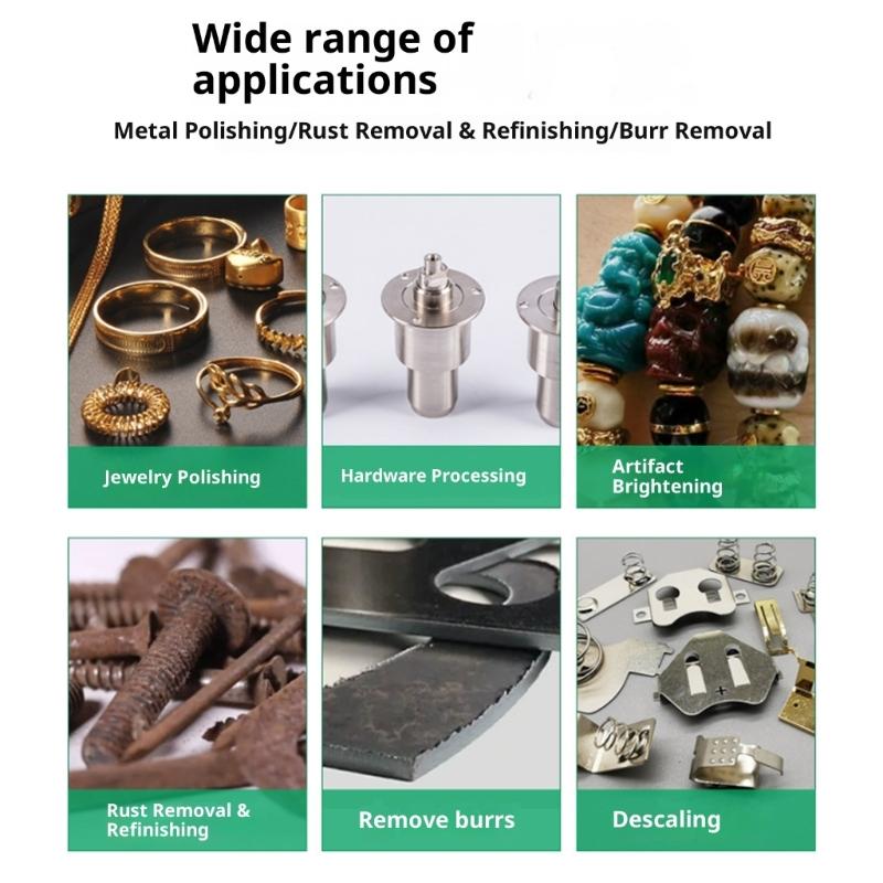 Acryl-Rotationspolierfässer Schmuckfinish-Werkzeug Für Schmuck Metall Glasoberflächen Finish Robustes Handwerkszeug