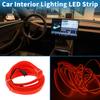 A ABSOPRO 5m EL Wire Cable LED Glow String Lights Car Interior Light Strip