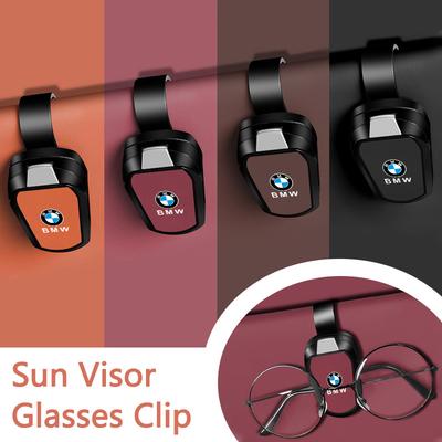 Car Sun Visor Eyeglasses Clip Goat Leather Magnetic Sunglasses Holder For BMW M5 M4 M3 F20 F40 F22 F30 E90 F32 F10 F06 F07 F46 Bzbf85 Gchx7
