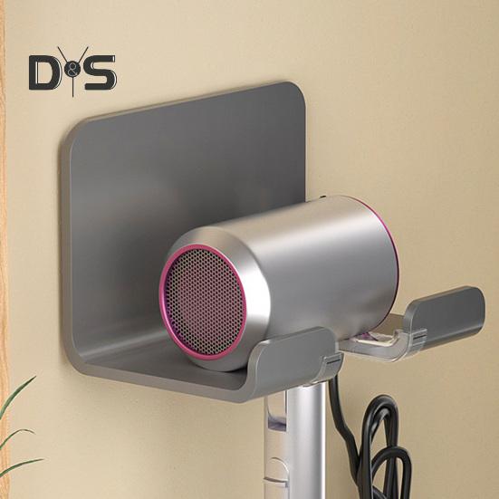 Uchwyt na suszarkę do włosów, ścienny stojak do przechowywania prostownicy do włosów, łatwy montaż, organizer łazienkowy, wieszak druciany do uporządkowanego przechowywania