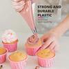 50 Disposable Bags of Pastry Frosting Cake Paste for Decorating Pastry Baking Tools