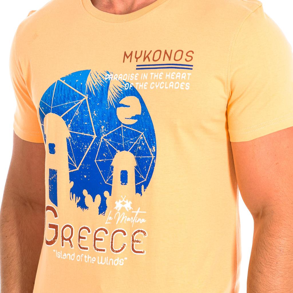 Tricou Mânecă Scurtă TMR326-JS354 pentru Bărbați