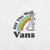 Vans Graphic Logo Breathable Training Sports Casual Short Sleeve T-Shirt Women Tops White VN0A7YH6WHT