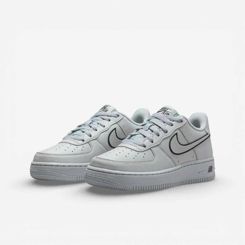 Nike Air Force 1 Light Smoke Grey Black (GS)