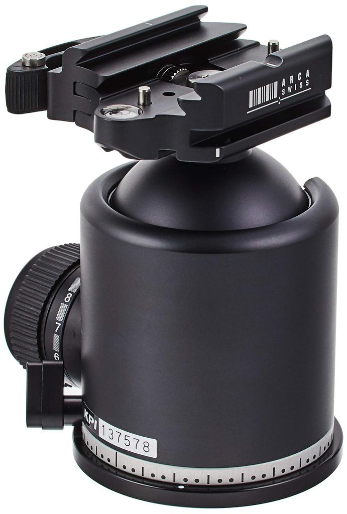 Monoball Ball Head with Flip Quick Plate 60kg Load Product 089592 ARCA-SWISS Z1+ Lock, Arca-Swiss Compatible, Capacity, Code
