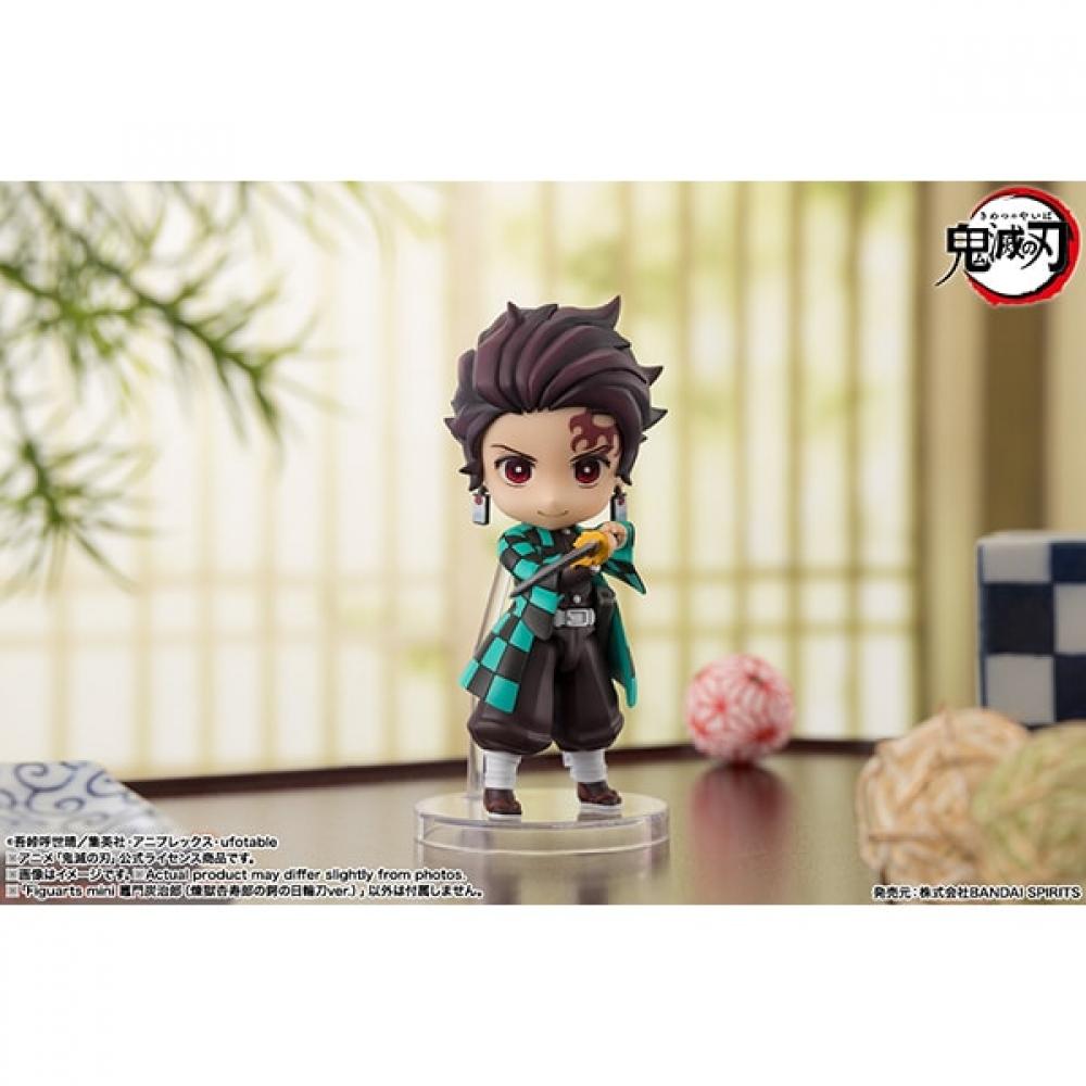 Bandai SpiritS FiguartS Mini Pogromca Demonów Tanjiro Kamado S Ostrze Rengoku Wersja Miecz Nichirin.