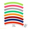 A1A2 12Pcs Children Balance Bike Warning Stickers Bike Accessories Reflective Tire Sticker Kid Balance Bike Safety Sticker