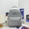 Schoolbag Korean version of the new small fresh simple fashion versatile large capacity schoolbag junior high school high school student backpack