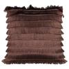 Furn Flicker Tiered Fringe Cushion Cover