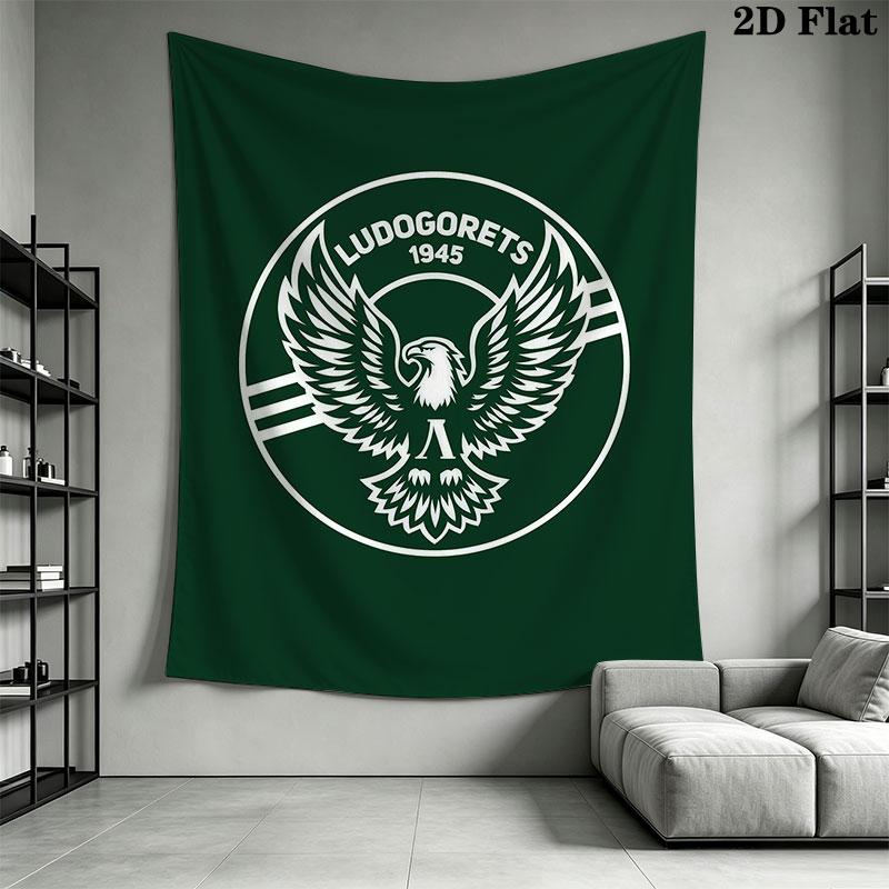 PFC Ludogorets Razgrad Wall Hanging Printed Fabric Blanket Decorative Tapestries for Bedroom Living Room Home Decor