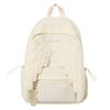 Zaino scolastico cartone animato ins carino tinta unita ali d'angelo zaino design di nicchia femminile moda casual versatile borsa per studenti