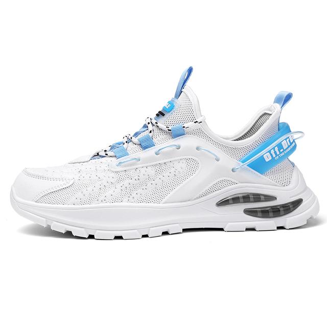 Neue Mode Einfarbig Herren Vulkanisierte Schuhe Sport Stoßdämpfung Outdoor Laufschuhe Sommer Mesh Atmungsaktiv Papa Schuhe