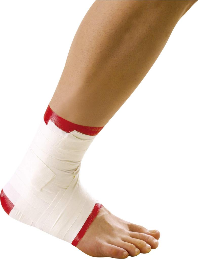 Mueller Bílá Bavlna Bílá Pro Athletic Šířka Pásky Délka Malé balení Okraj Bez latexu Syntetická Achillova spojka Fixace 56105 Páska, neroztažitelná