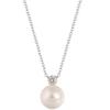 Pearl Zirconia Pendant Necklace for Women - Light Luxury, High-end, Fashionable, Versatile, Collar Chain, Niche, Exquisite, Simple and Elegant.
