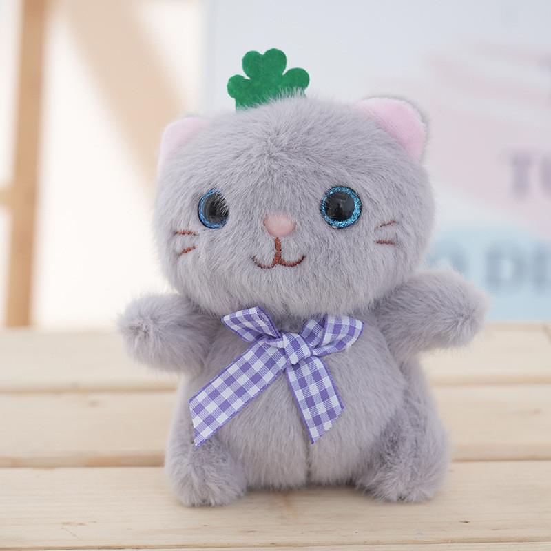 Cat Plush Keychain With Soft Pp Cotton Filling For Backpack Decor And Gift For All Ages